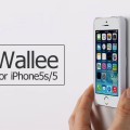 iPhone5用マグネット式マウントケース『wallee for iPhone5s/5』
