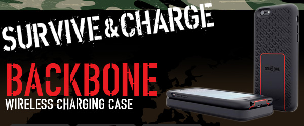 Survive ＆ Charge!!米軍MIL規格準拠・ワイヤレス充電機能付きiPhone6用タフネスケース『BACKBONE』販売開始のお知らせ