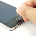 ケースやバンパーに干渉しない液晶保護フィルム『Small Cut Film for Case User (iPhone4S/4)』