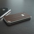 iPhone4S/4用背面デザインシート『TRUNKET wood skin for iPhone4S/4（背面のみ）』