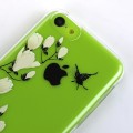 木蓮に蝶 × iPhone5c：グリーン