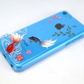 散桜に金魚 × iPhone5c：ブルー