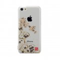 夜桜に流水 × iPhone5c：ホワイト