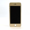 高級感のあるゴールドガラスが、あなたのiPhoneを前面から背面までしっかり守る。