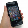 iPhone4S/4用薄型バッテリー内蔵ケース「PhoneSuit Elite for iPhone4S/4」